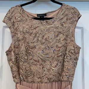 NWT Gold Sequin Dress